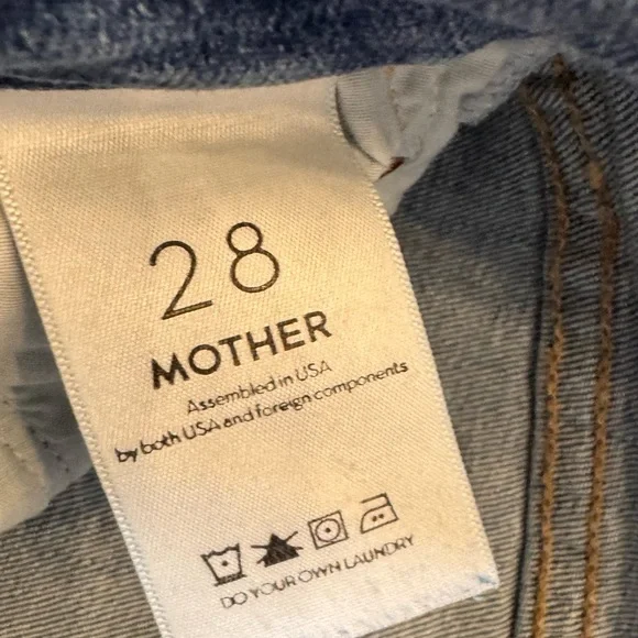 MOTHER The Looker Skinny in Light Kitty. Size 28 - Picture 9 of 13